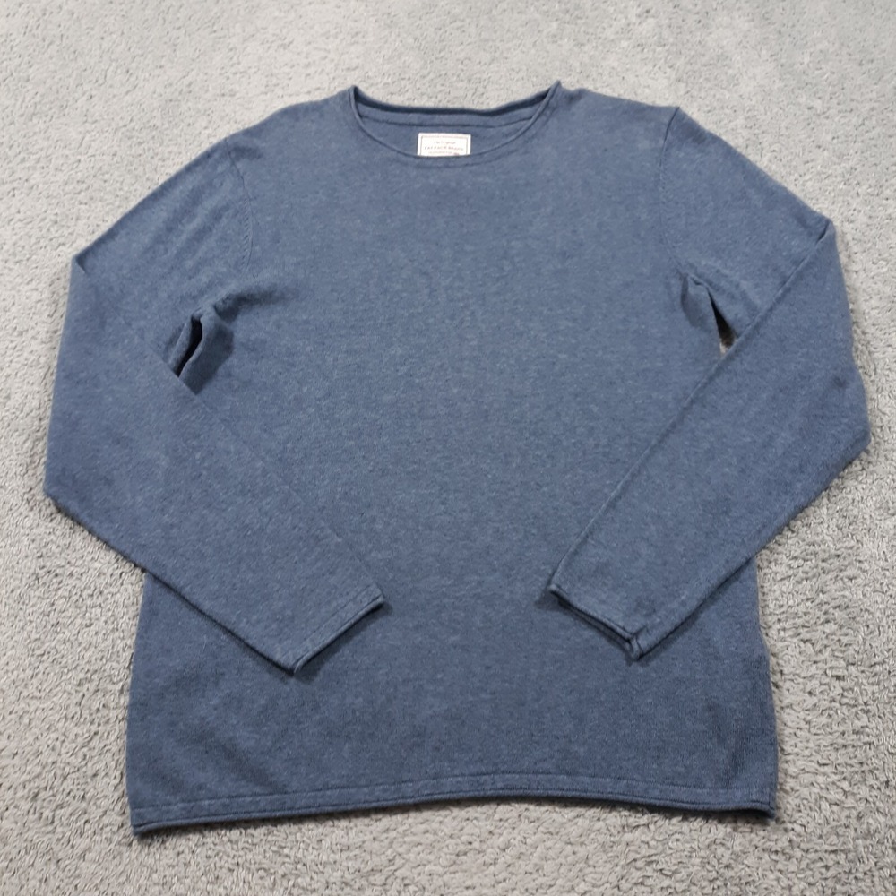 Fat Face Sweater Mens Small Pullover Cotton Cashmere Crew Neck Jumper British